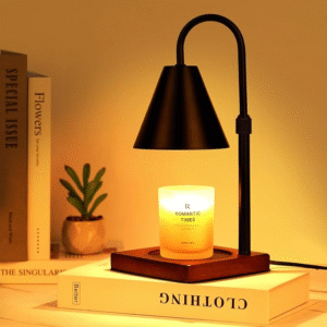 Modern Candle Warmer Lamp with Timer – Dimmable & Stylish Gift for Women